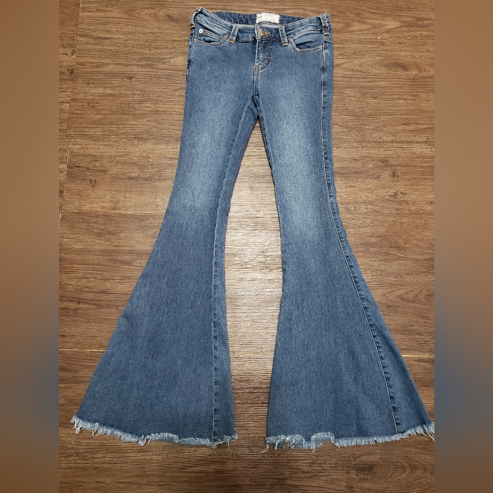 Free People Bell Bottom Jeans